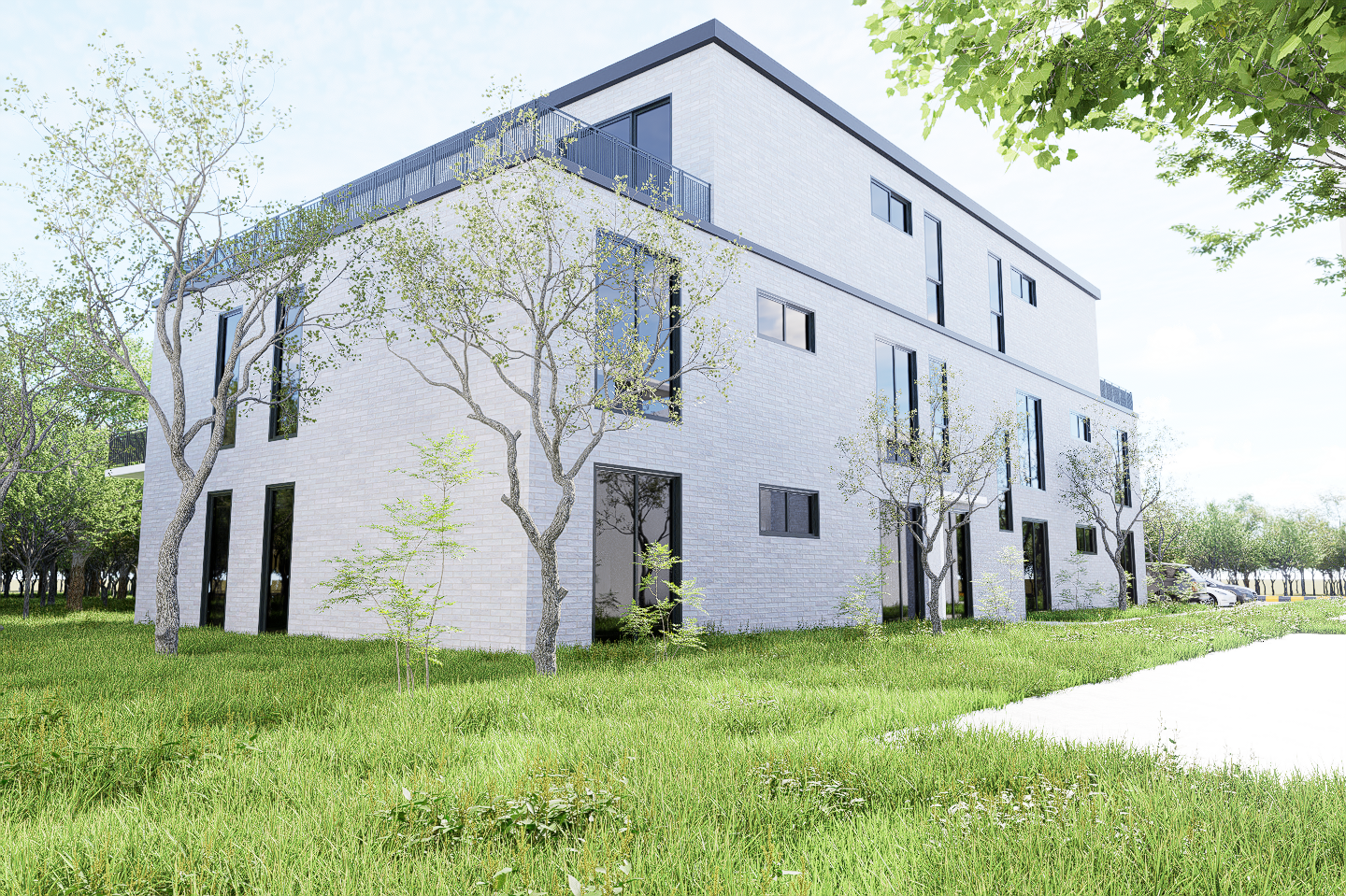 Heide 14 – Gartenseite